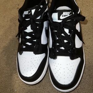 Nike White / Black Panda Dunks